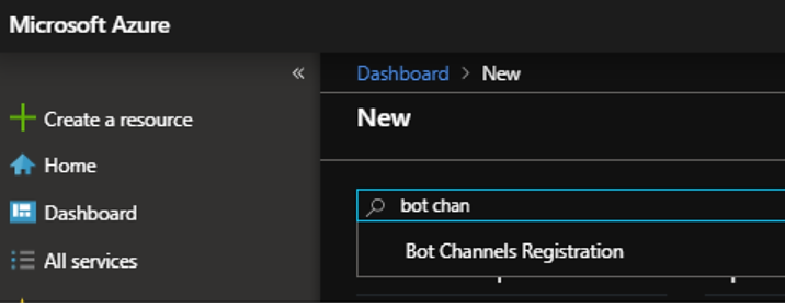 bot channel registration