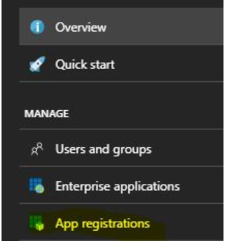 apps registration